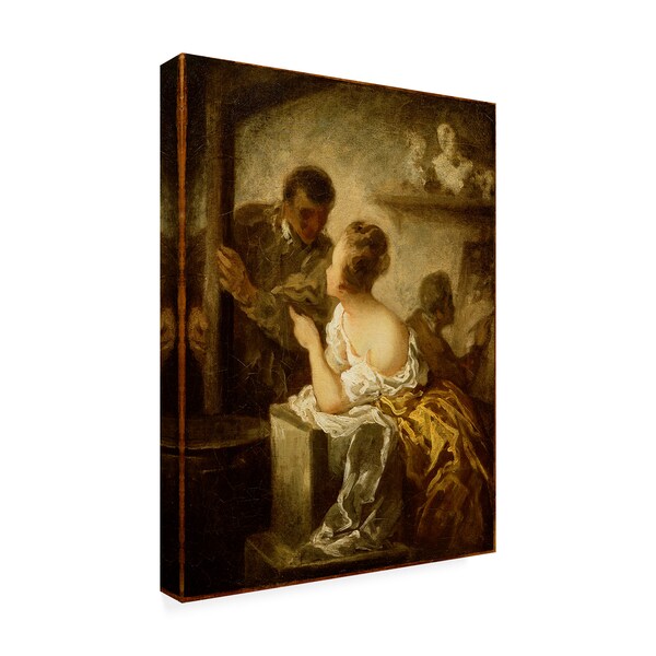 Daumier 'The Studio' Canvas Art,14x19